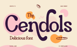 Cendols Demo Font