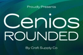Cenios Rounded Demo Font
