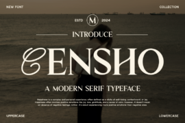 CENSHO Font