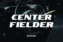 Center Fielder Demo Font