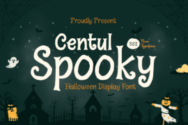 Centul Spooky Trial Font