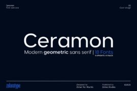 Ceramon DEMO Font