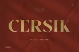 Cersik Font