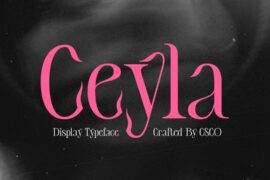 Ceyla Demo Font