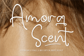 CF Amora Scent DEMO Font Family