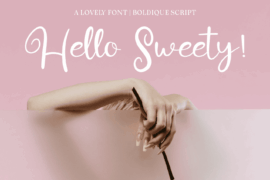 CF Boldique Script DEMO Font Family