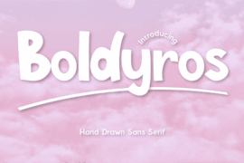 CF Boldyros DEMO Font Family