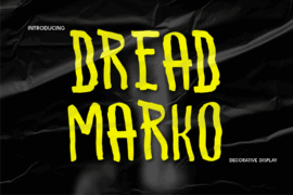 CF Dreadmarko Demo Font