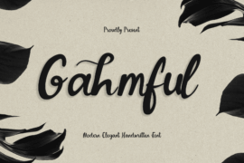 CF Gahmful DEMO Font Family