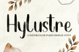 CF Hylustre DEMO Font Family