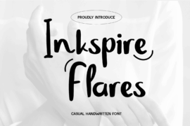 CF Inkspire Flares DEMO Font