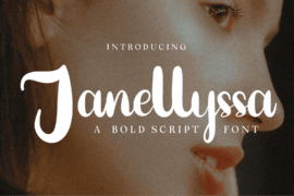 CF Janellyssa DEMO Font Family