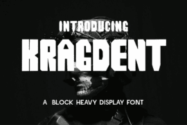 CF Kragdent DEMO Font Family