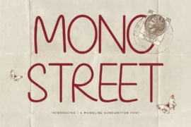 CF Mono Street DEMO Font Family