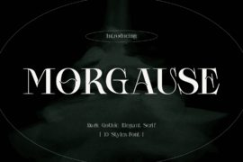CF Morgause Demo Font Family