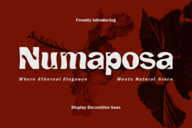 CF Numaposa Demo Font Family