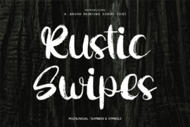 CF Rustic Swipes DEMO Font Family