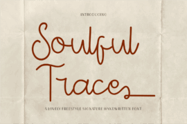 CF Soulful Trace DEMO Font Family