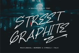 CF Street Graphite DEMO Font Family