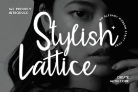 CF Stylish Lattice DEMO Font