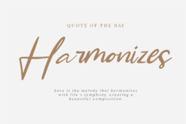 CF Tranquil Wave DEMO Font Family