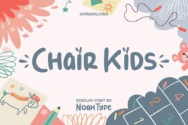 Chair Kids Demo Font