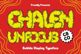 Chalen Unfocus Demo Font