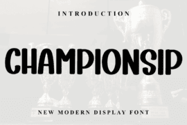 Championsip Font