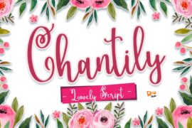Chantily Font