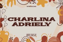 CharlinaAdrielyDemo Font