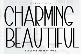 Charming Beautiful Font