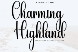Charming Highland Font