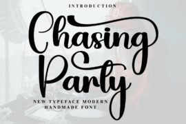 Chasing Party Font