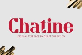 Chatine Demo Font