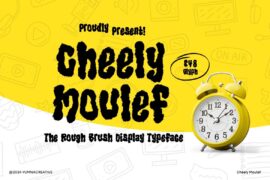 Cheely Moulef Font