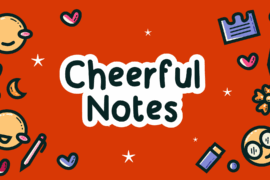 Cheerful Notes Font