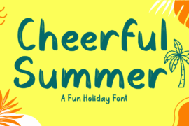 Cheerful Summer Font