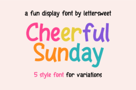 Cheerful Sunday FREE Font
