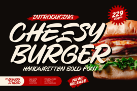 Cheesy Burger DEMO Font