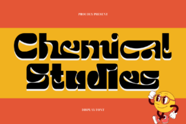 Chemical Studies Demo Font