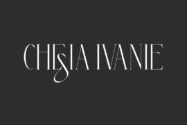 Chesia Ivanie Demo Font