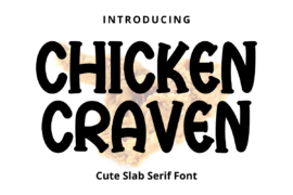 Chicken Craven Font