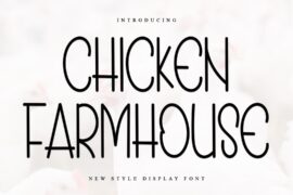CHICKEN FARMHOUSE Font