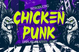 Chicken Punk Font