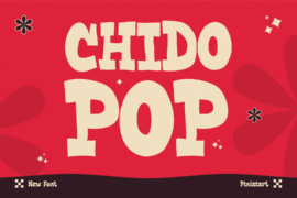Chido-Pop Font