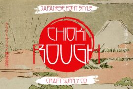 Chioki Rough Demo Font