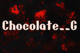 Chocolate__G Font