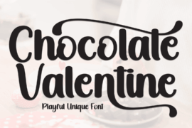 Chocolate Valentine Font
