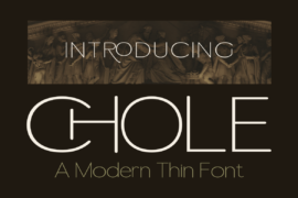 CHOLE Font