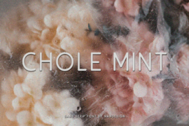 Chole Mint ND Font